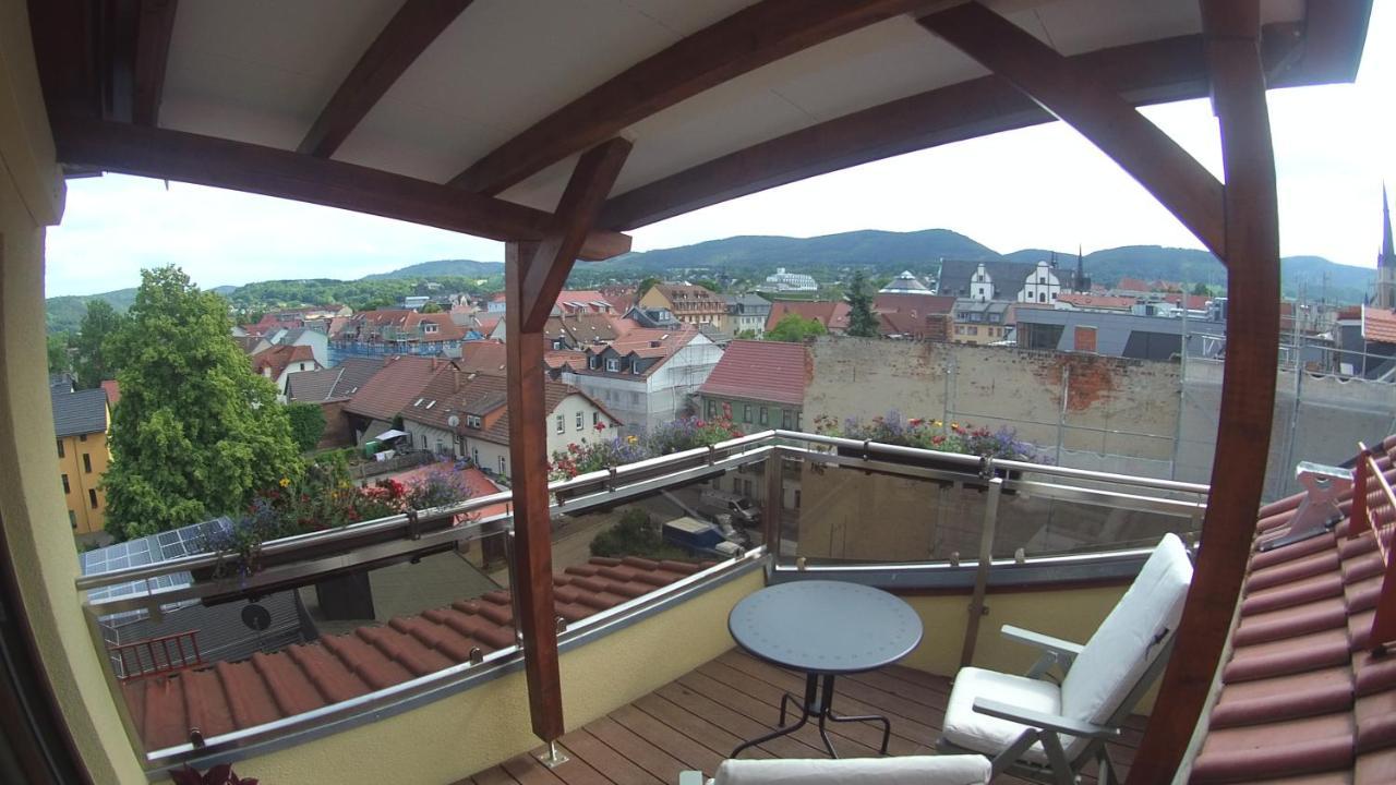 Ferienwohnung Fernblick Saalfeld Saale Dış mekan fotoğraf